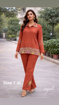 Chinnon Hand-Embroidered Co-ord Set