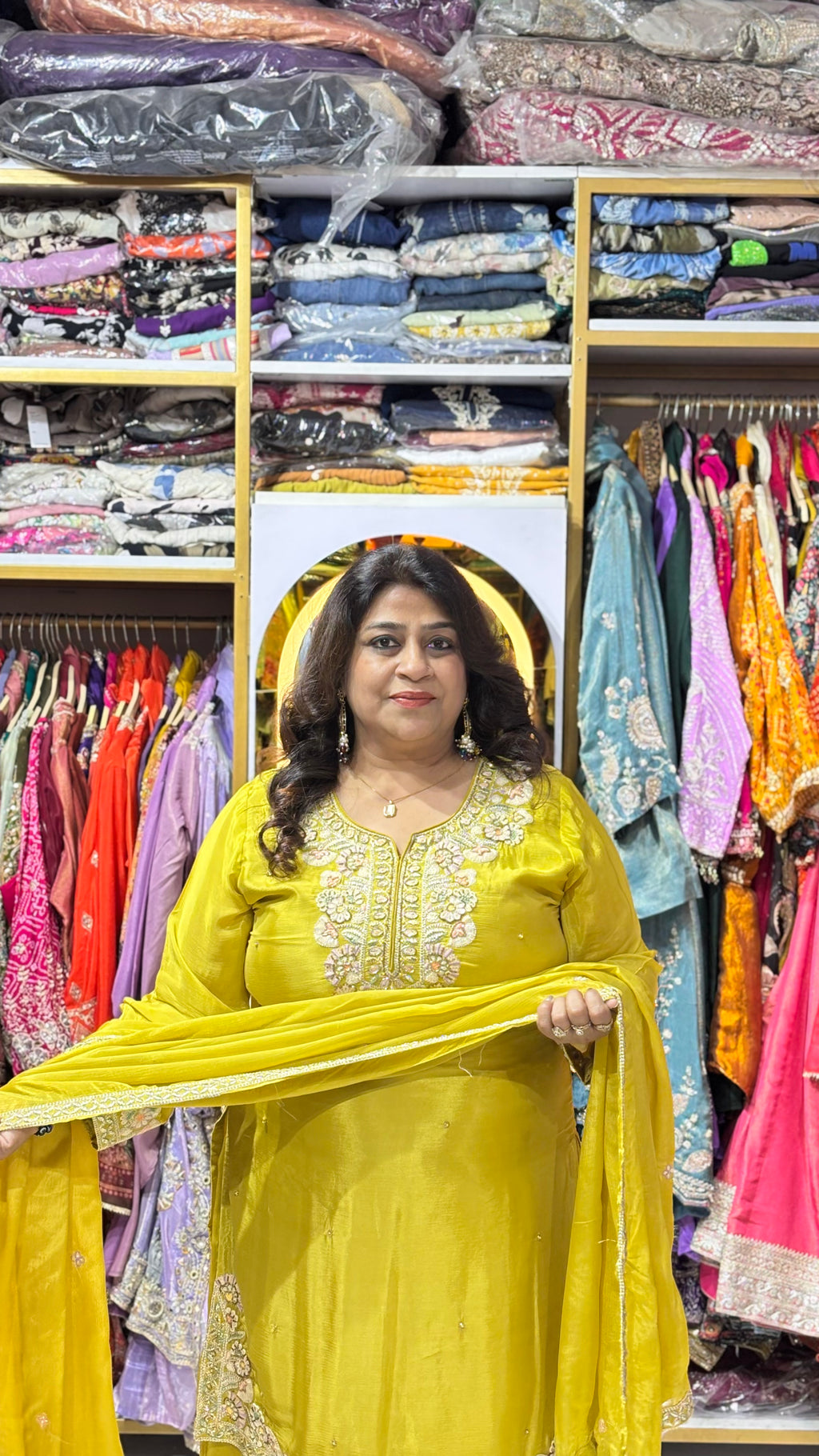 Handiwork Shimmer Silk 3-Piece Suit