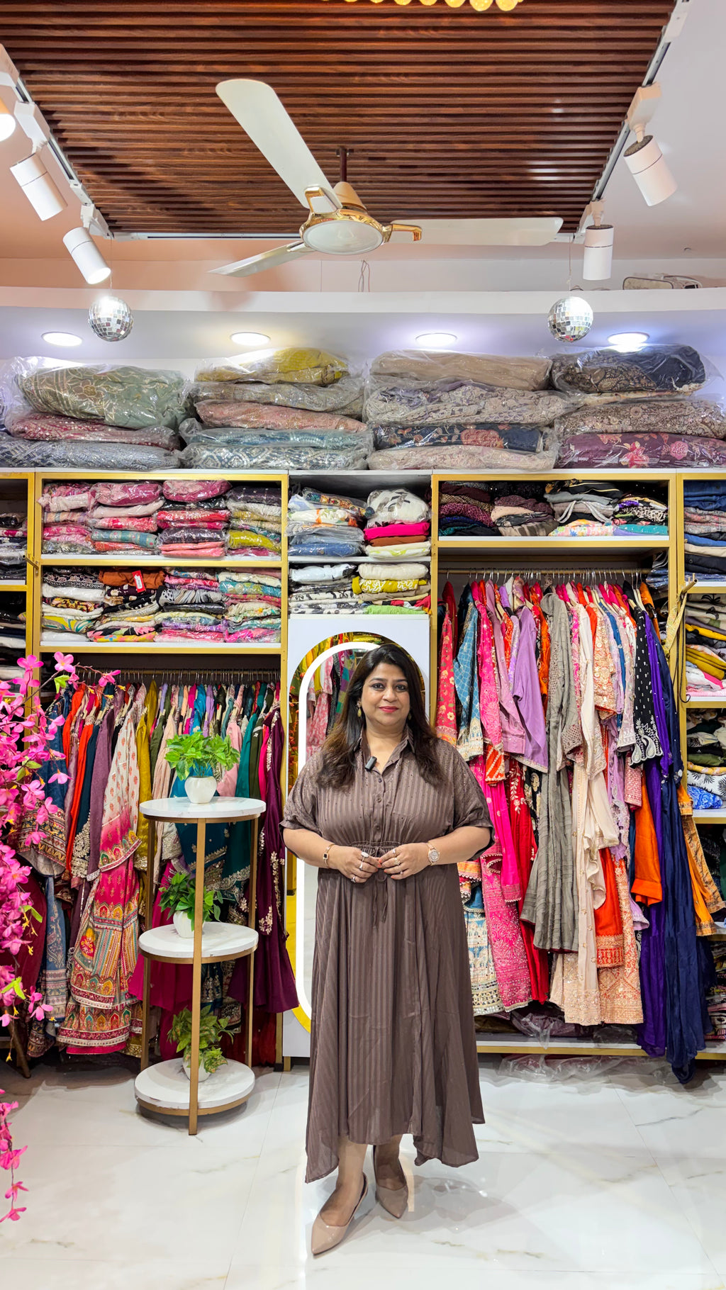 Flowy Kaftan Dress