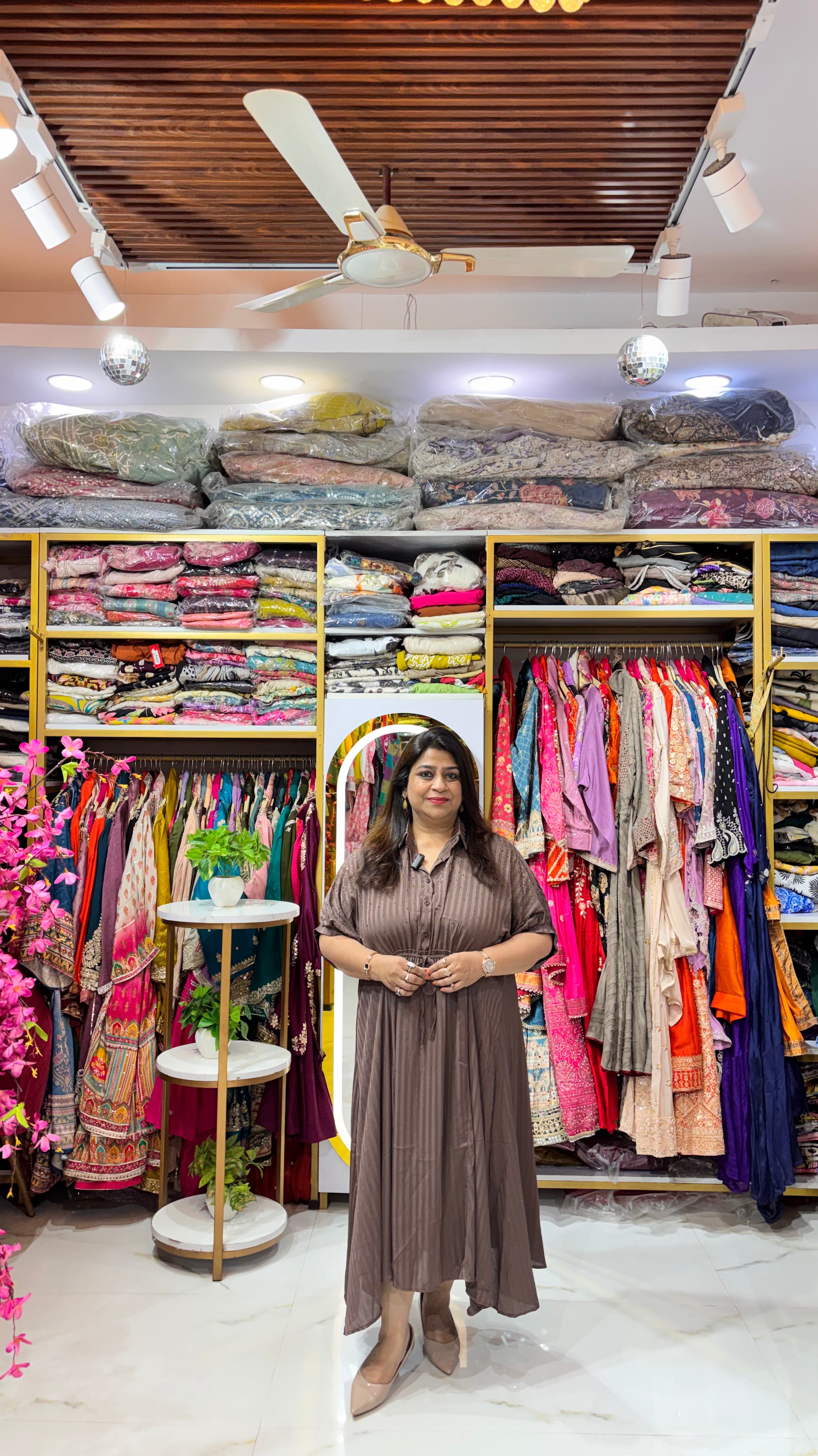 Flowy Kaftan Dress