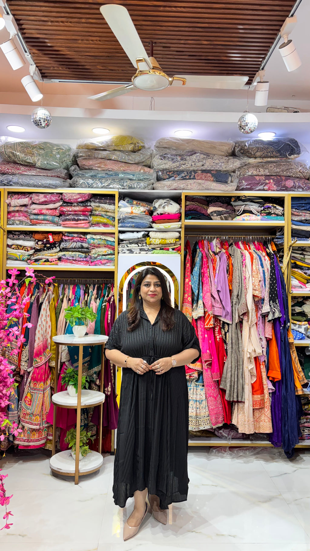 Flowy Kaftan Dress
