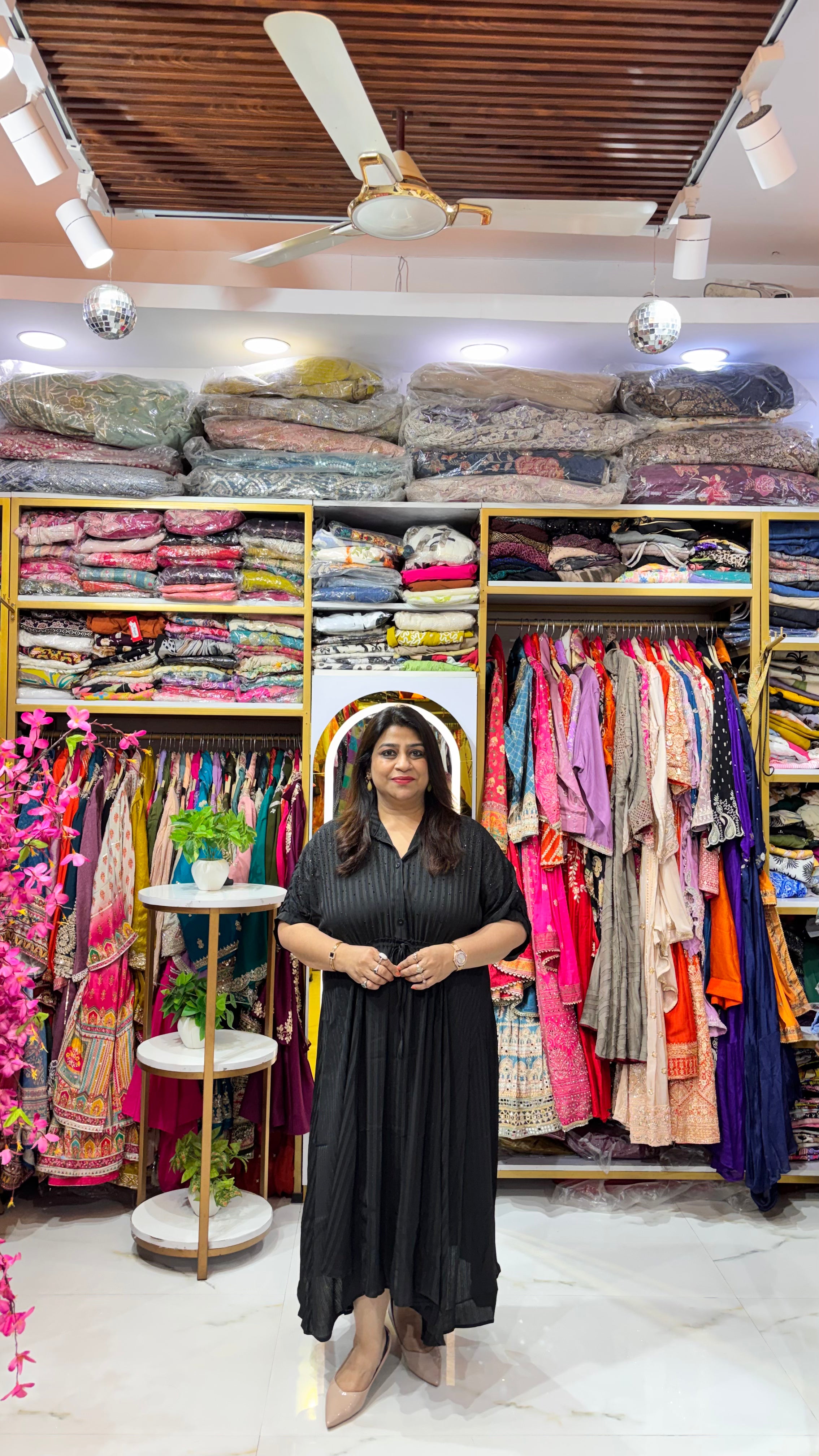 Flowy Kaftan Dress