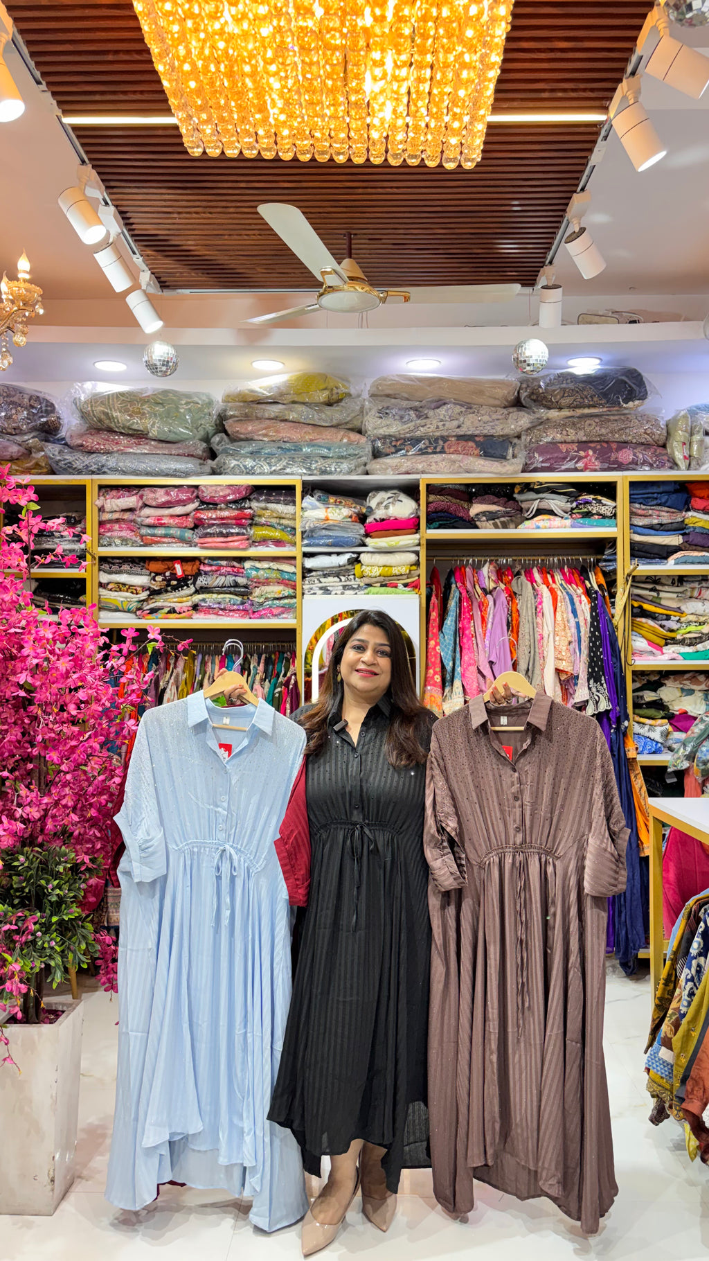 Flowy Kaftan Dress