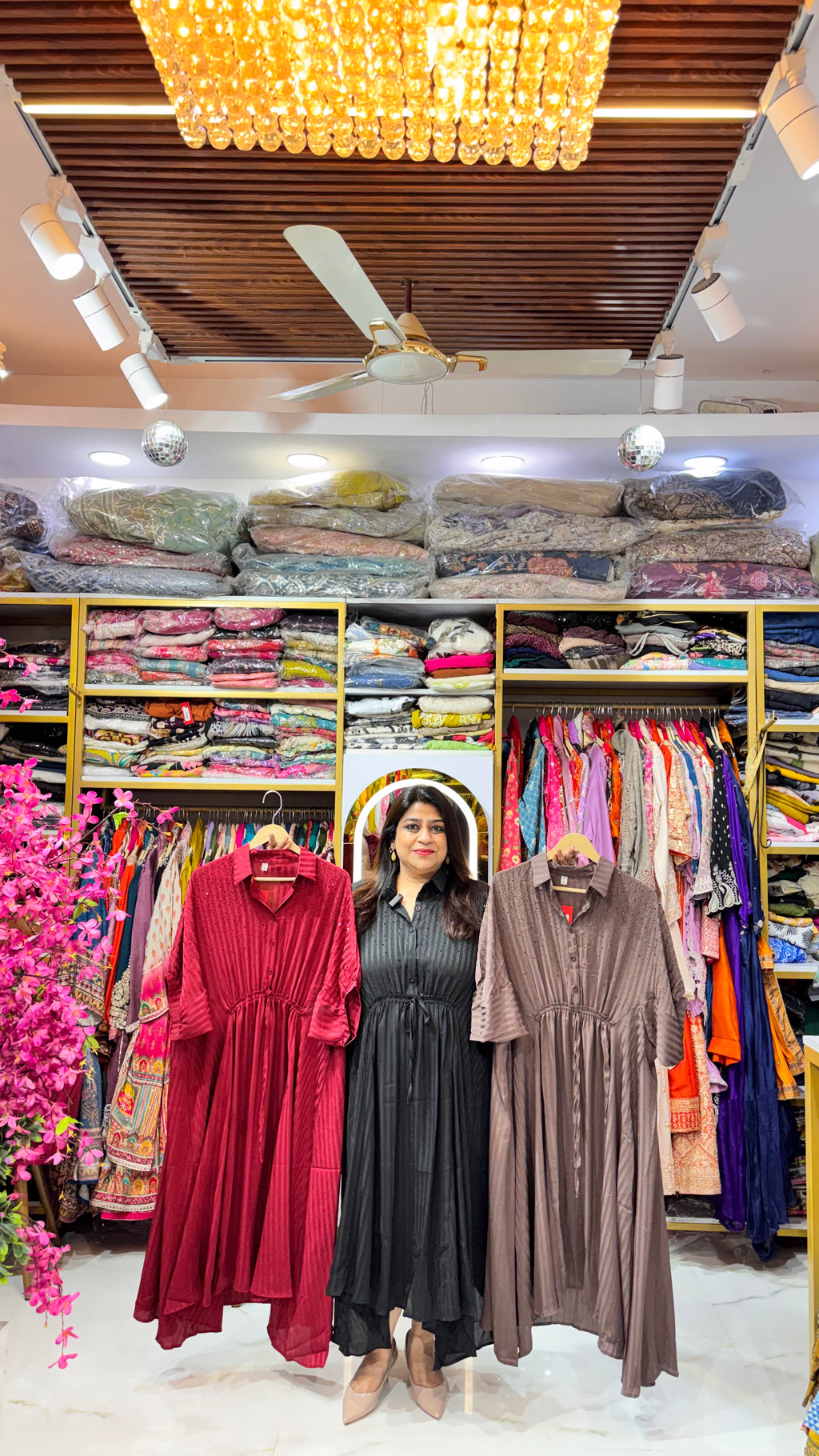 Flowy Kaftan Dress