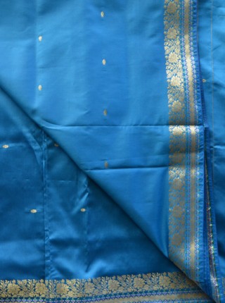 003 Main blue sari border