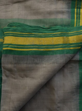 014 Main green grey sari
