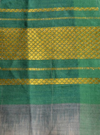 014 green grey sari details